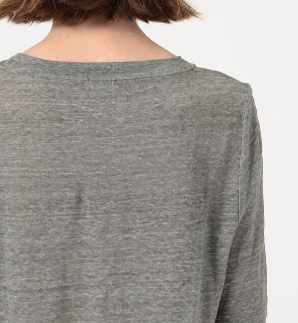 GALERIE VIE「リネンジャージー Vネックプルオーバー」|Tシャツ・カットソー|