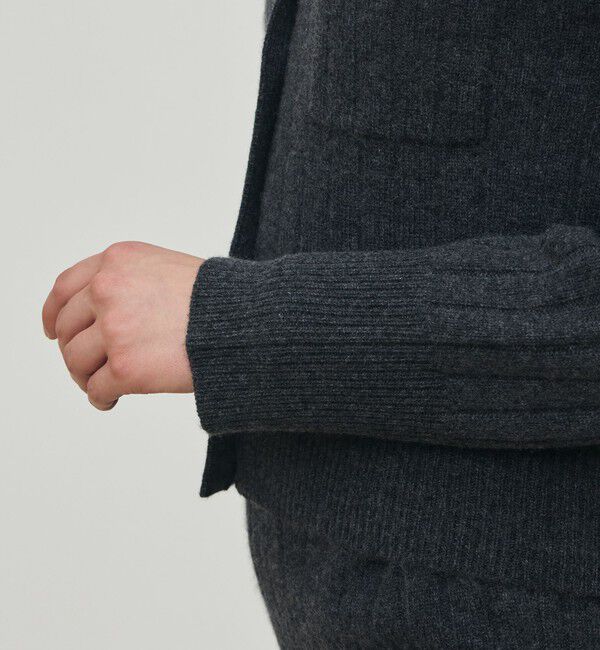 DES PRES「ベビーカシミヤ クルーネックカーディガン」|カーディガン|