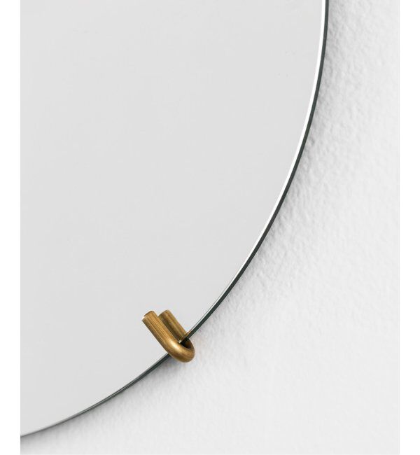 journal standard Furniture「【MOEBE/ムーベ】WALL MIRROR 50cm 真鍮 ウォールミラー」|ステーショナリー|