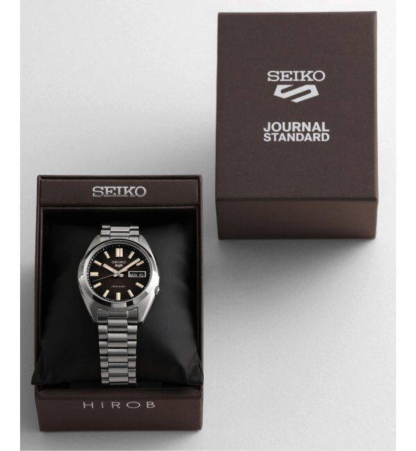 HIROB「SEIKO 5 SPORTS Exclusive JS x HIROB SBSA297」|腕時計|シルバー