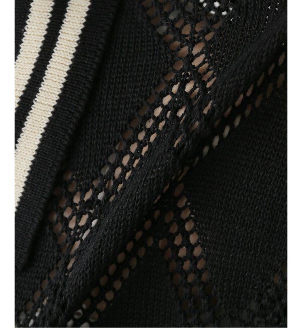 JOINT WORKS「ANNA SUI NYC/クロシェライクシアーニットポロシャツ」|ポロシャツ|