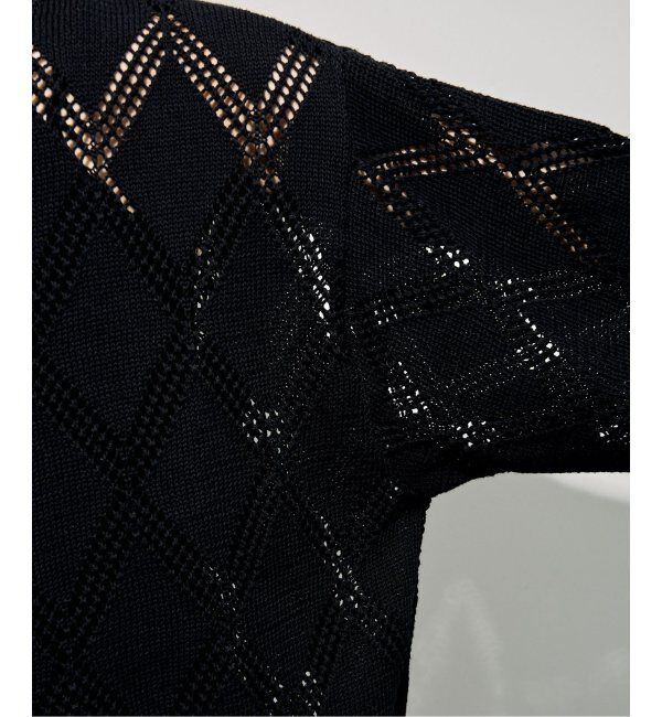 JOINT WORKS「ANNA SUI NYC/クロシェライクシアーニットポロシャツ」|ポロシャツ|