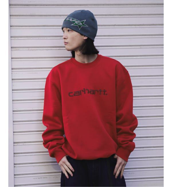 JOINT WORKS「CARHARTT WIP / カーハート ダブリューアイピー CARHARTT SWEATSHIRT」|スウェット・ジャージ|レッド