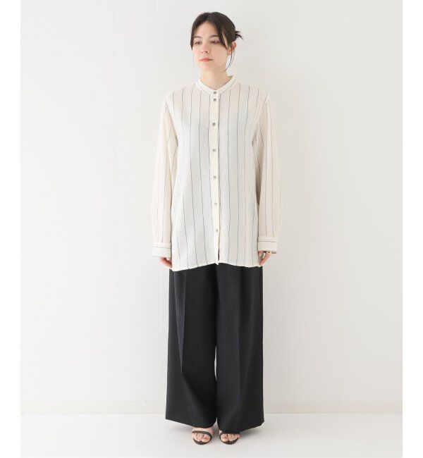 Plage「【R&rsquo;IAM】ストライプシャツ」|シャツ・ブラウス|