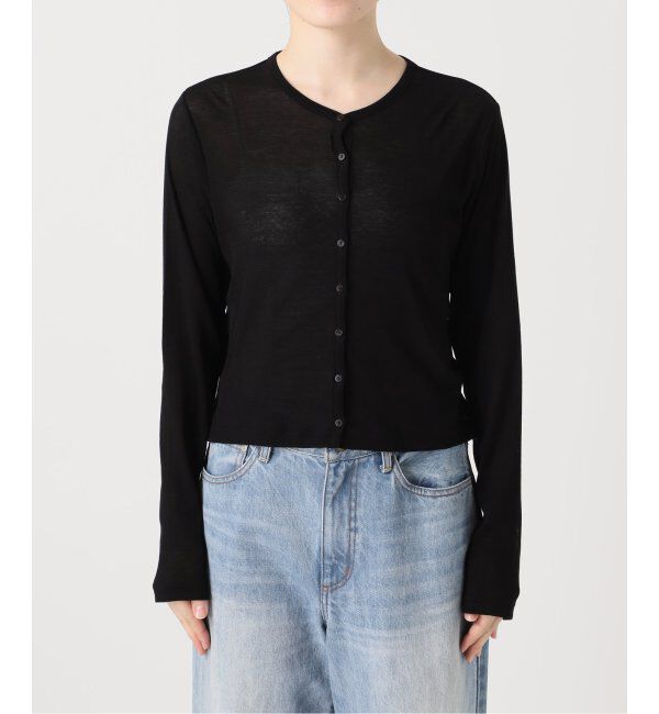 Plage「SHEER カーディガン トップス」|カーディガン|