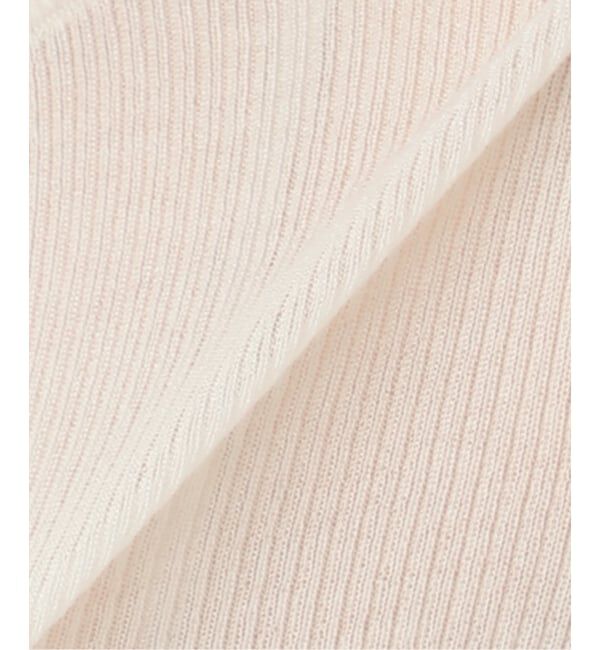 Plage「WO Mix Sheer Rib ニット」|ニット・セーター|