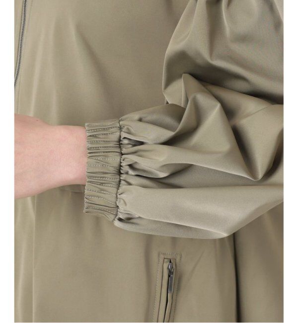 VERMEIL par iena「ノーカラーギャザーZIPブルゾン」|その他|