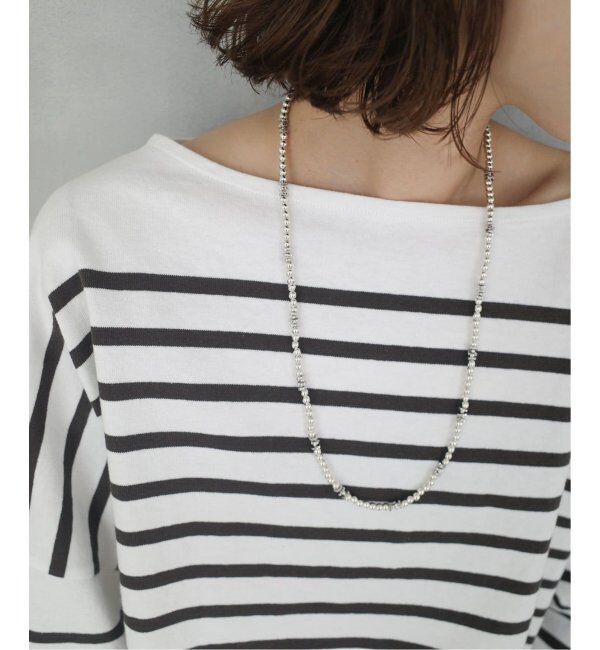 SLOBE IENA「《追加》SLOBE ランダムメタルビーズネックレス」|ネックレス|