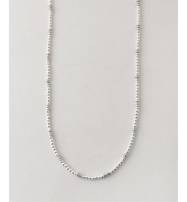 SLOBE IENA「《追加》SLOBE ランダムメタルビーズネックレス」|ネックレス|