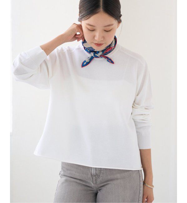 IENA「LEVITA コットンプルオーバー」|ニット・セーター|