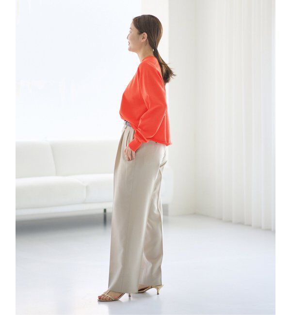 IENA「LEVITA コットンプルオーバー」|ニット・セーター|