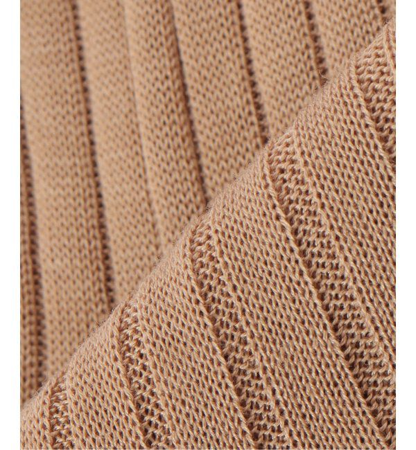 VERMEIL par iena「BRESCIANI ブレッシアーニ 別注リブソックス WD009UN0001」|ソックス|