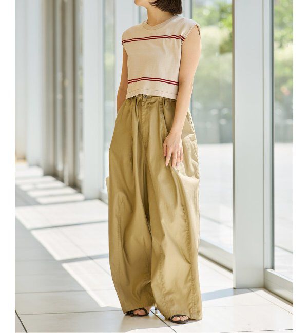 IENA LA BOUCLE「IENA LA BOUCLE スラブバックサテンパンツ2」|その他|