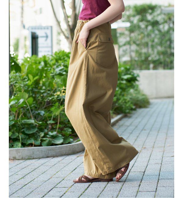 IENA LA BOUCLE「IENA LA BOUCLE スラブバックサテンパンツ2」|その他|