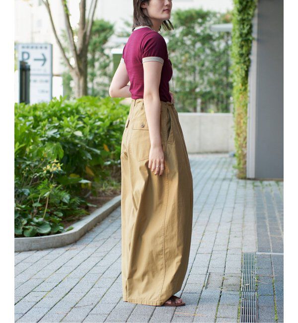 IENA LA BOUCLE「IENA LA BOUCLE スラブバックサテンパンツ2」|その他|