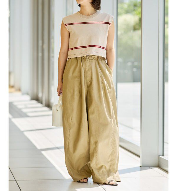 IENA LA BOUCLE「IENA LA BOUCLE スラブバックサテンパンツ2」|その他|