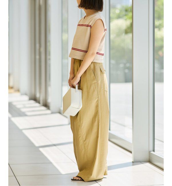 IENA LA BOUCLE「IENA LA BOUCLE スラブバックサテンパンツ2」|その他|