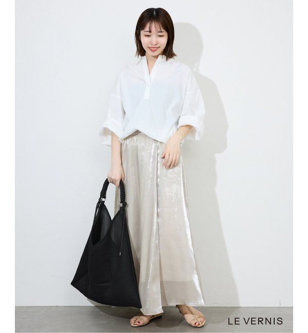 SLOBE IENA「《WEB限定/追加》LE VERNIS パラコードハンドルメッシュバック 235-211505」|ショルダー・メッセンジャー|