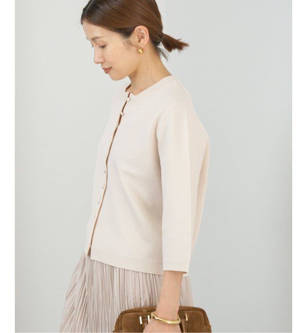 IENA「Debussyミニカーディガン」|カーディガン|