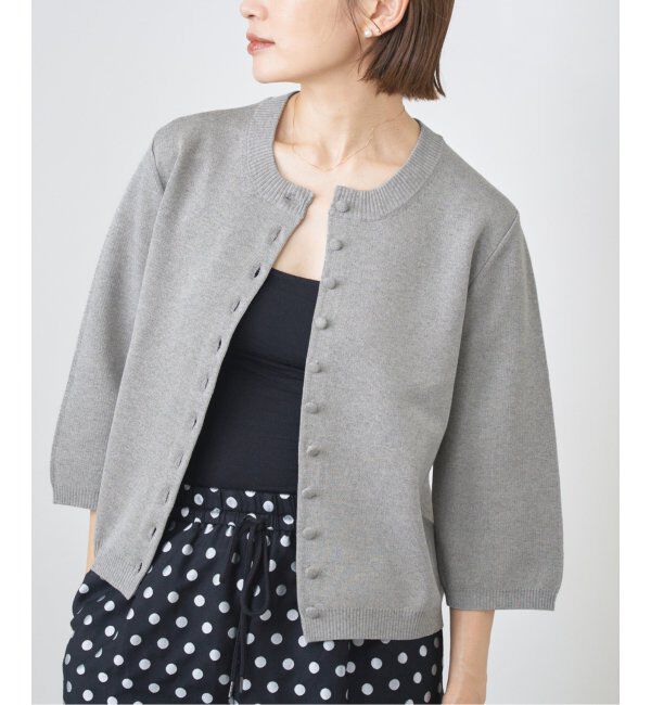 IENA「Debussyミニカーディガン」|カーディガン|