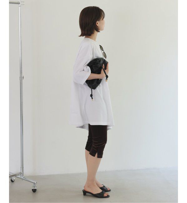 SLOBE IENA「《2枚セット》Plus by ONIT/オニット SLOBE別注 BIG TEE レギンスセット」|Tシャツ・カットソー|