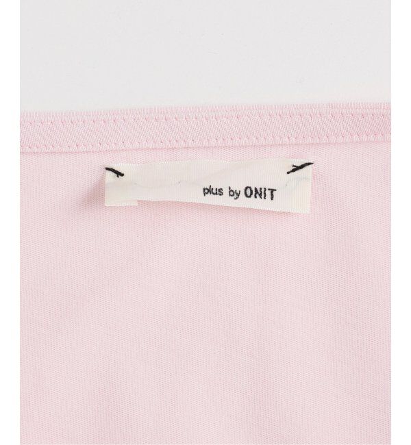 SLOBE IENA「《2枚セット》Plus by ONIT/オニット SLOBE別注 BIG TEE レギンスセット」|Tシャツ・カットソー|