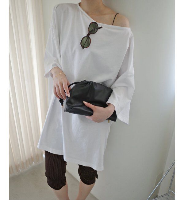 SLOBE IENA「《2枚セット》Plus by ONIT/オニット SLOBE別注 BIG TEE レギンスセット」|Tシャツ・カットソー|