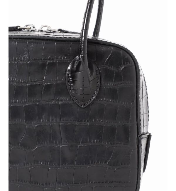 VERMEIL par iena「MAISON CANAU メゾン カナウ ボックスボストンS 別注ロングハンドル MCLH3DB2」|ボストンバッグ|