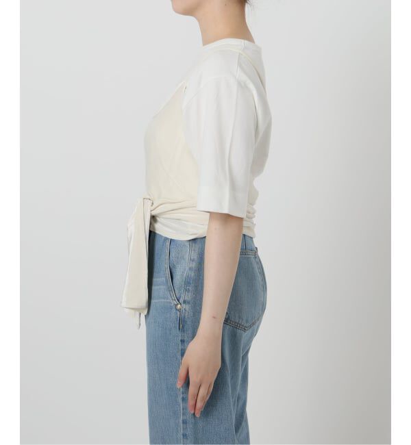 IENA LA BOUCLE「IENA LA BOUCLE トリアセベロアキャミソール」|キャミソール|