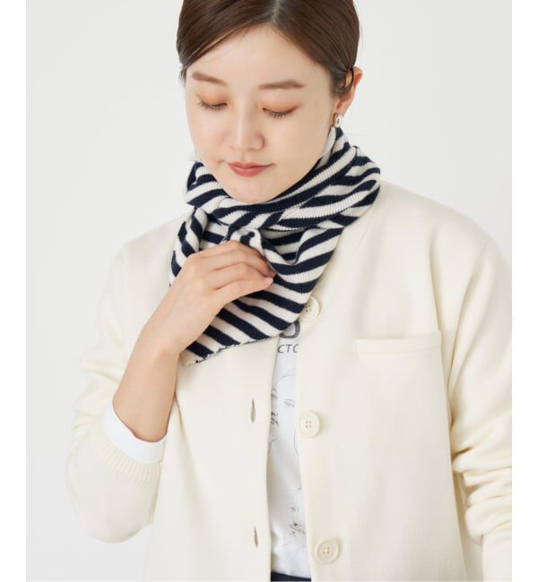 IENA「ボーダーバンダナ」|バンダナ・スカーフ|