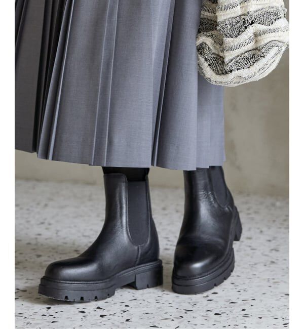 IENA「《追加4》REMME/レメ CHELSEA BOOTS ブーツ ZH-1104-PR」|ショートブーツ|