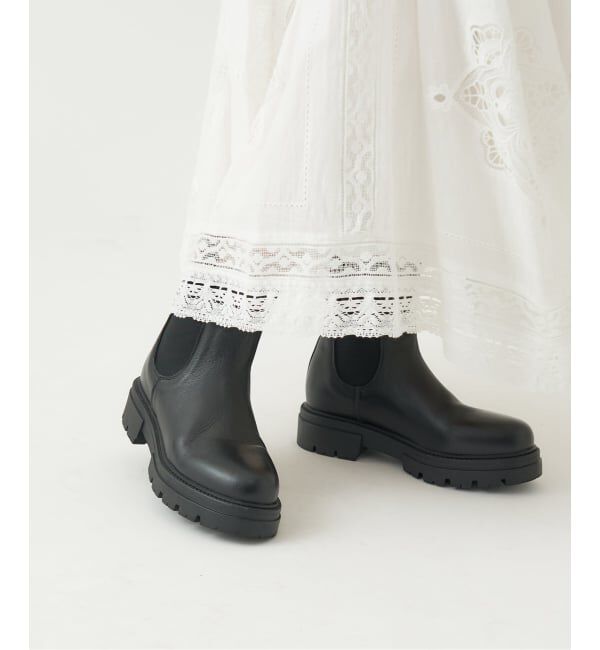 IENA「《追加4》REMME/レメ CHELSEA BOOTS ブーツ ZH-1104-PR」|ショートブーツ|