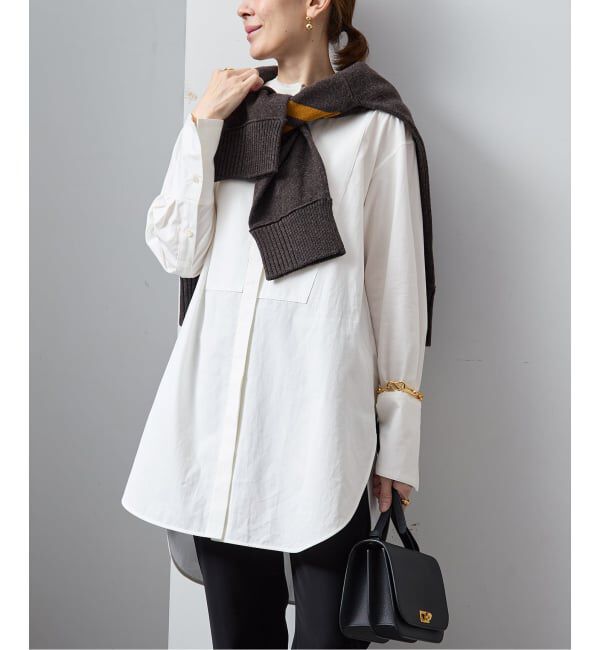 VERMEIL par iena「ソフトブロードバンドカラーシャツ」|シャツ・ブラウス|