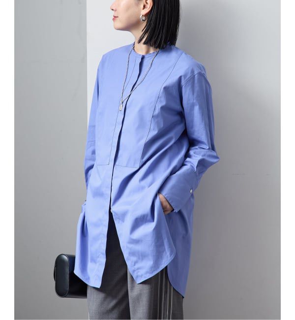 VERMEIL par iena「ソフトブロードバンドカラーシャツ」|シャツ・ブラウス|