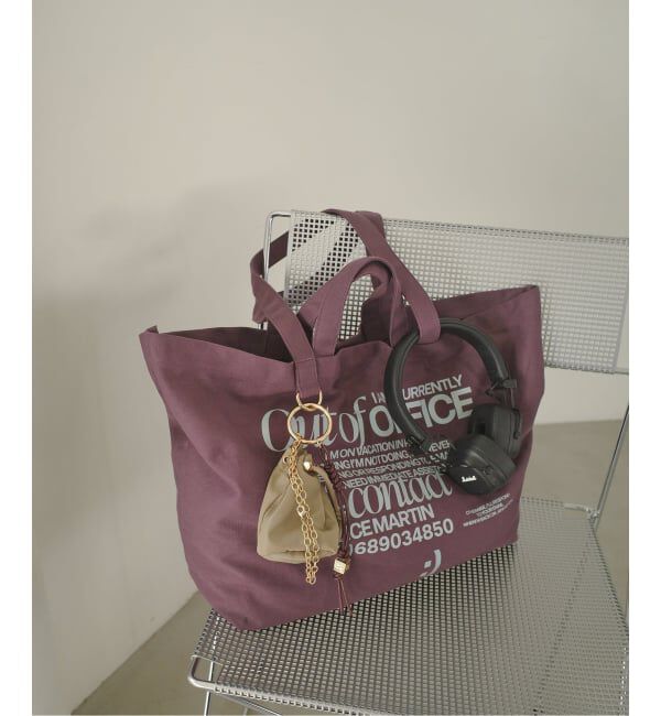 SLOBE IENA「《追加予約》LOUNA SLOBE別注 BIGトートバッグ」|トートバッグ|