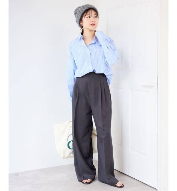 SLOBE IENA「《追加予約》LOUNA SLOBE別注 BIGトートバッグ」|トートバッグ|