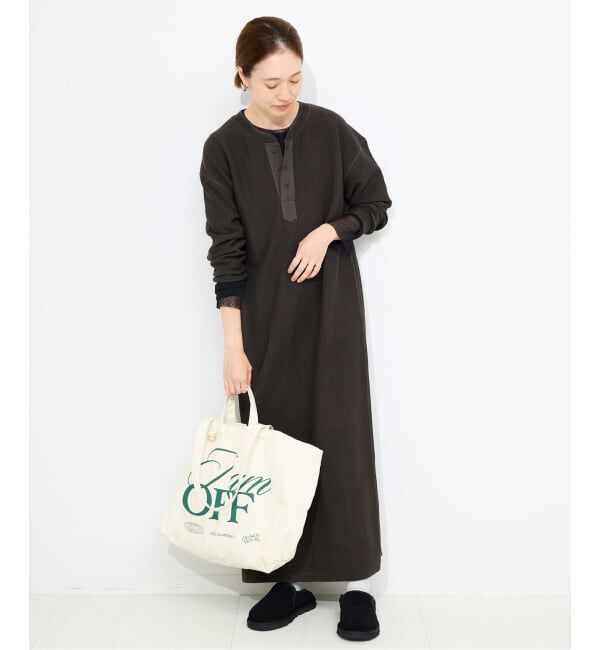 SLOBE IENA「《追加予約》LOUNA SLOBE別注 BIGトートバッグ」|トートバッグ|