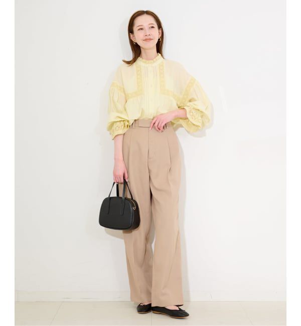 SLOBE IENA「《予約》MARCO BIANCHINI SLOBE別注 ラウンドボストンバッグ ECHO OF PETALS 25107」|ボストンバッグ|