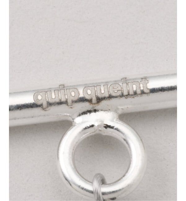 IENA LA BOUCLE「quip queint/クイップクエイント noan black ネックレス  QU225」|ネックレス|