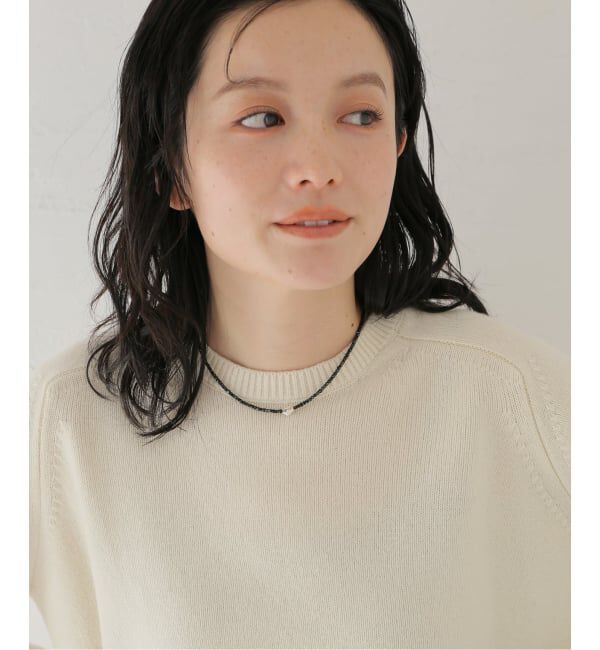 IENA LA BOUCLE「quip queint/クイップクエイント noan black ネックレス  QU225」|ネックレス|