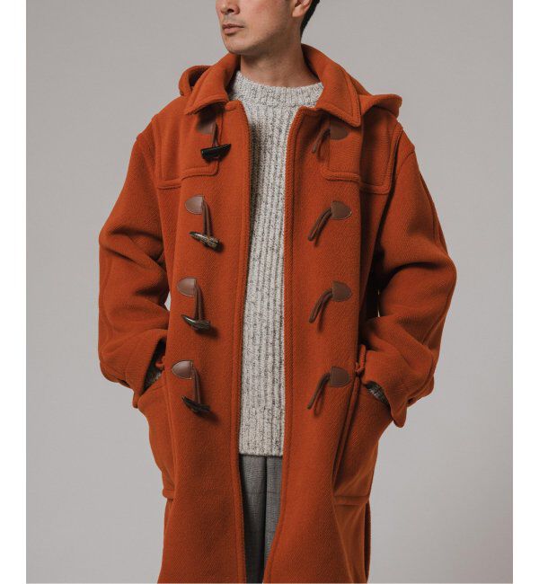 EDIFICE「INVERTERE(インバーティア) 別注 デタッチャブルヘリンボンダッフル」|ダッフルコート|