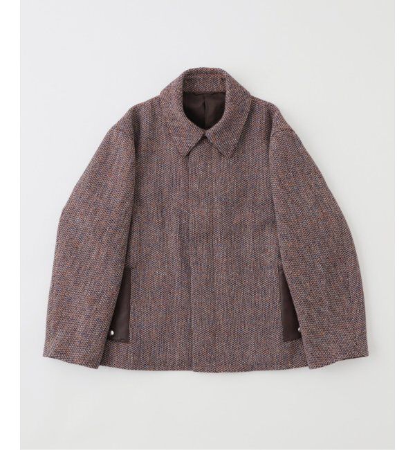 EDIFICE「Cale(カル) ウールツイードブルゾン C243F11J01」|その他|オレンジ