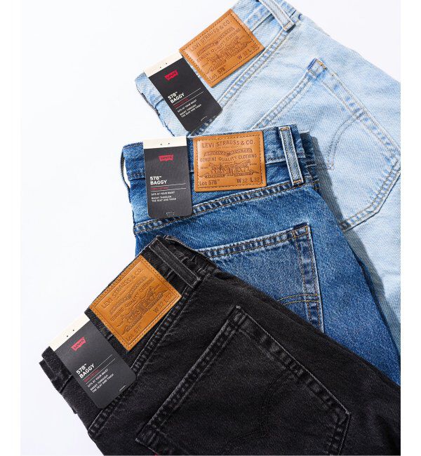 417 EDIFICE「LEVI'S / リーバイス 578 BAGGY A4750-0021」|デニム|
