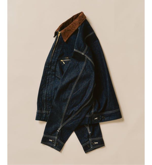417 EDIFICE「【Lee / リー】417別注 91-B ジップブルゾン」|デニムジャケット|