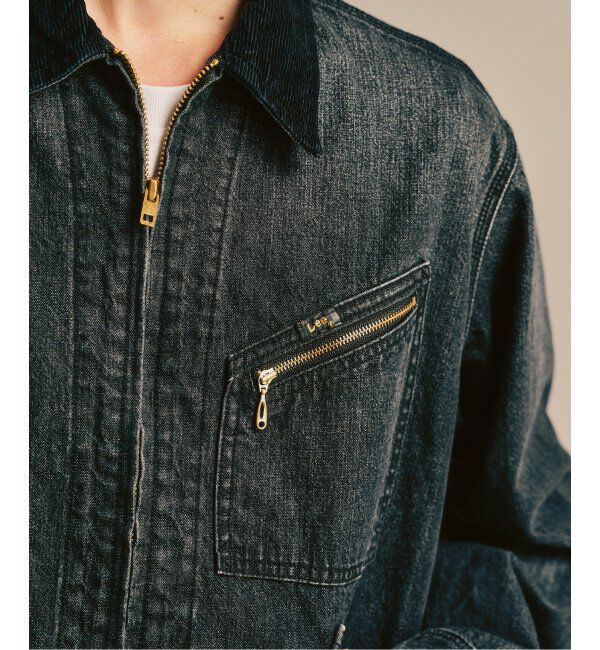 417 EDIFICE「【Lee / リー】417別注 91-B ジップブルゾン」|デニムジャケット|
