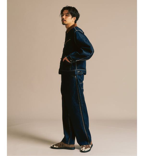 417 EDIFICE「【Lee / リー】417別注 91-B ジップブルゾン」|デニムジャケット|