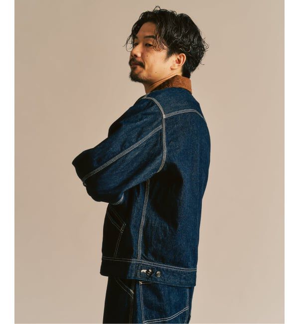 417 EDIFICE「【Lee / リー】417別注 91-B ジップブルゾン」|デニムジャケット|