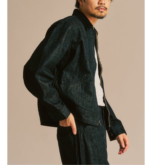 417 EDIFICE「【Lee / リー】417別注 91-B ジップブルゾン」|デニムジャケット|