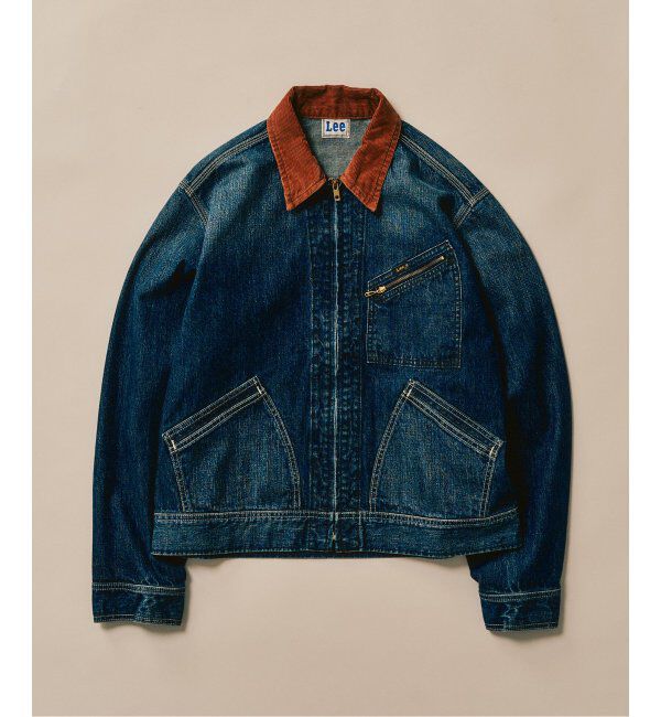 417 EDIFICE「【Lee / リー】417別注 91-B ジップブルゾン」|デニムジャケット|