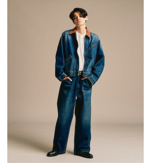 417 EDIFICE「【Lee / リー】417別注 91-B ジップブルゾン」|デニムジャケット|